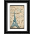 thumbnail image 1 of PARIS LOVE 2x Matted 18x24 Black Ornate Framed Art Print by OnRei, 1 of 2