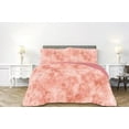thumbnail image 1 of PARIS PINK COLOR SHAGGY BLANKET WITH SHERPA SOFTY THICK AND WARM 3 PCS CALIFORNIA KING SIZE, 1 of 1
