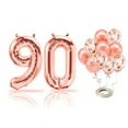 thumbnail image 1 of PARIS PRODUCTS - 90th Birthday Rose Gold Balloons & Number 90 Mylar Balloon, 90th Birthday Party Decor, 90th Birthday Decorations for Woman, 90th Birthday Decorations Woman, 1 of 4
