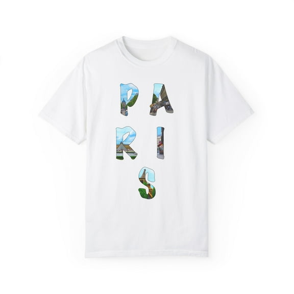 PARIS Unisex Dyed T-shirt