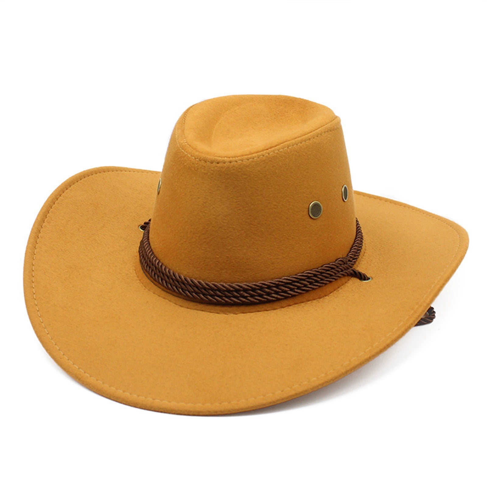 PARITY LIFE Unisex Denim Cowboy Hat, Adult Sunscreen Panama Hat Wide ...
