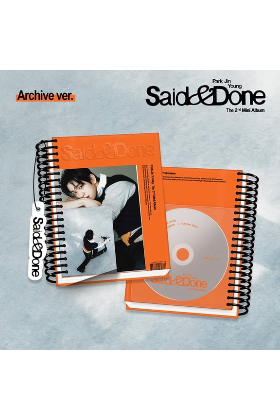 PARK JIN YOUNG (GOT7) - [SAID & DONE] 2nd Mini Album ARCHIVE Version