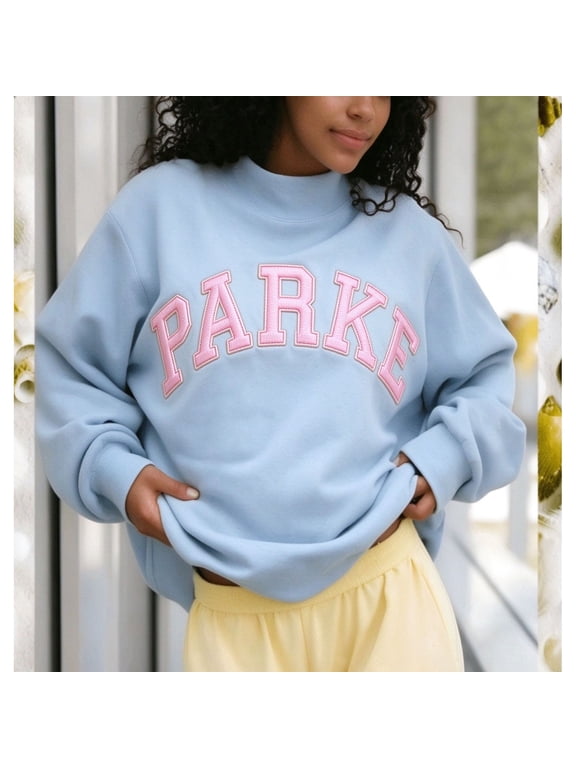 Embroidered Sweatshirt – Unisex Casual Lightweight Top – Factory Direct