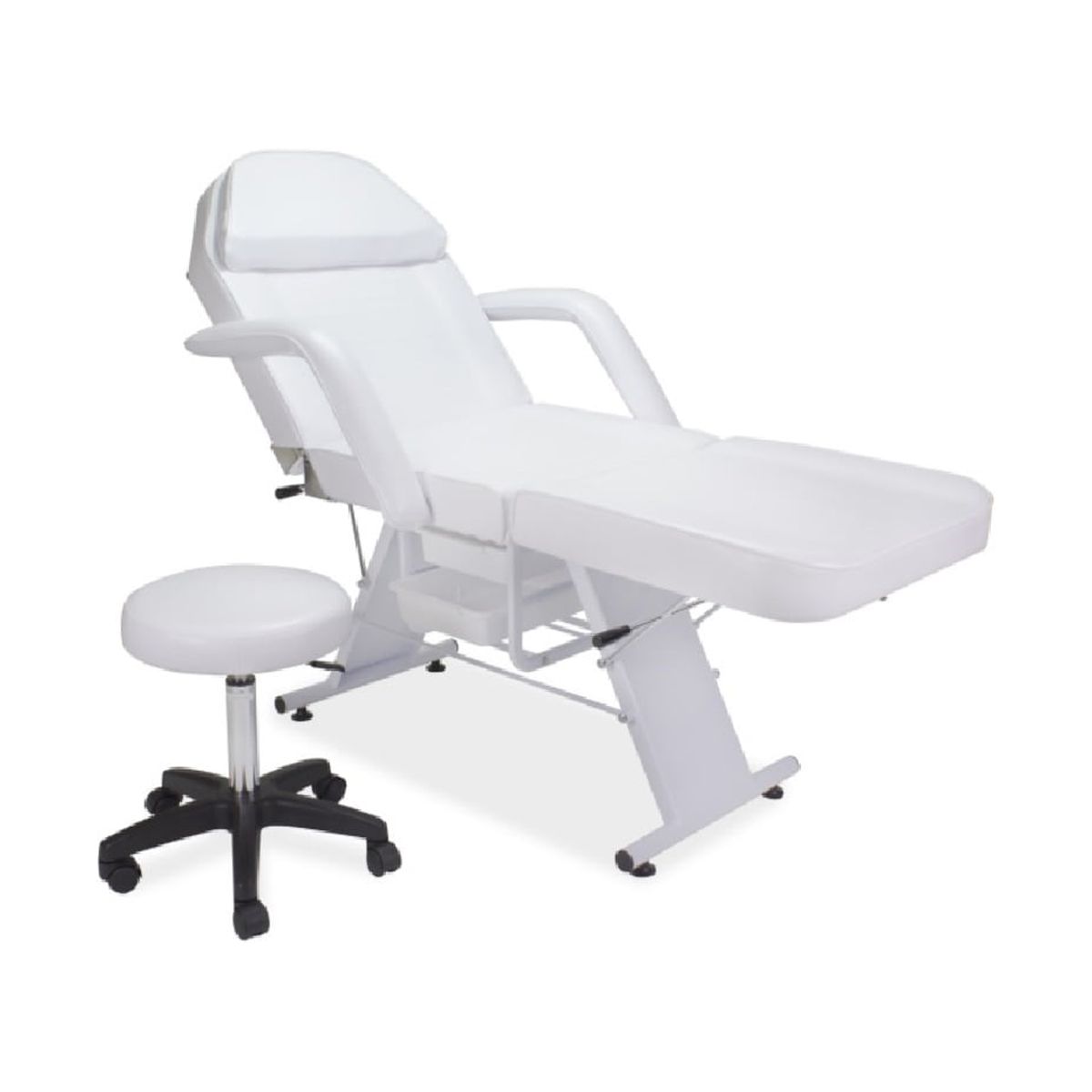 PARKER Facial Chair with Reclining Backrest, Leg rest and Adjustable