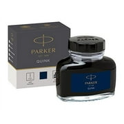 PARKER QUINK Ink Bottle, Blue-Black, 57 ml