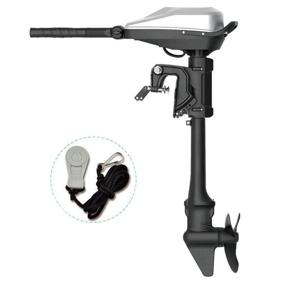 PARKHO HASWING Electric Trolling Motor – Armada T Brushless Motor 48V 10 HP Power with Stepless Speed Control Boat Fishing Saltwater Freshwater