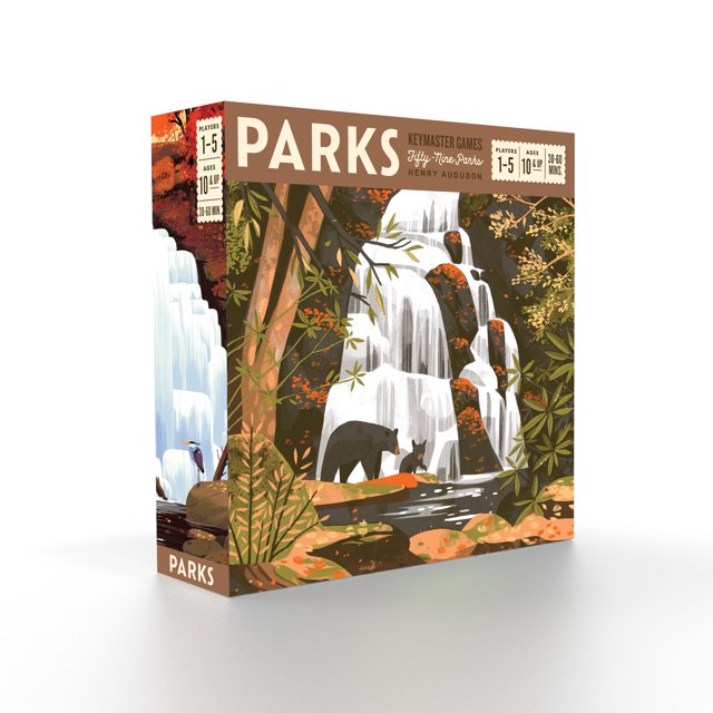 PARKS Board Game: Family and Strategy game about National Parks