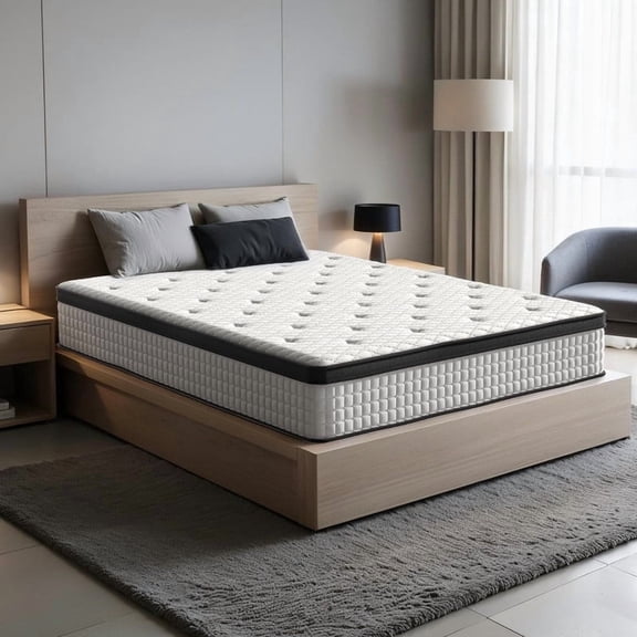 PARKWELL 12 inch Full Mattress, Gel Memory Foam and Spring Hybrid Mattress, Medium Comfort Full Size in a Box, Adult