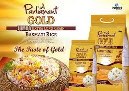 PARLIAMENT GOLD BASMATI RICE 10LB