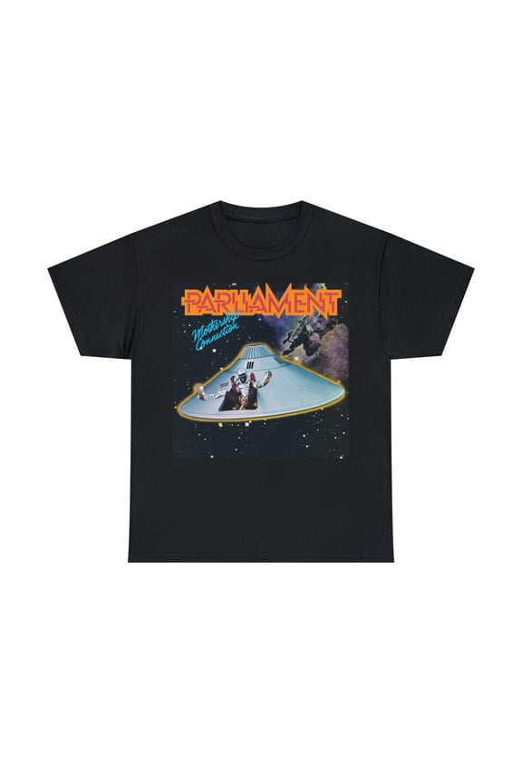 PARLIAMENT Mothership Connection George Clinton Unisex Heavy Cotton Tee