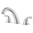 thumbnail image 1 of PARLOS 2-Handle Widespread Bathroom Sink Faucet, Brushed Nickel, 1 of 7