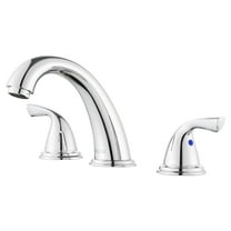 PARLOS 2-Handle Widespread Bathroom Sink Faucet, Chrome