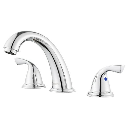 PARLOS 2-Handle Widespread Bathroom Sink Faucet, Chrome