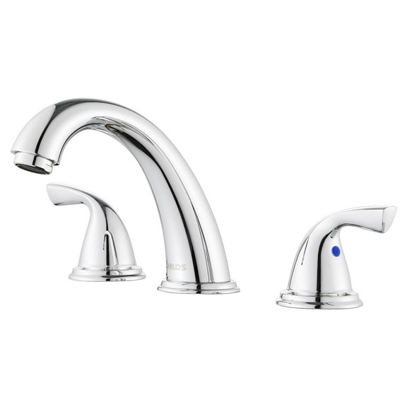 PARLOS 2-Handle Widespread Bathroom Sink Faucet, Chrome