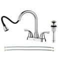 thumbnail image 1 of PARLOS Centerset 2-handle Pull Out Sprayer Bathroom Sink Faucet with 360 Swivel Spout,Polished Chrome, 1 of 7