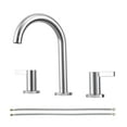 thumbnail image 1 of PARLOS Widespread 2-Handle Bathroom Sink Faucet,Polished Chrome, 1 of 10