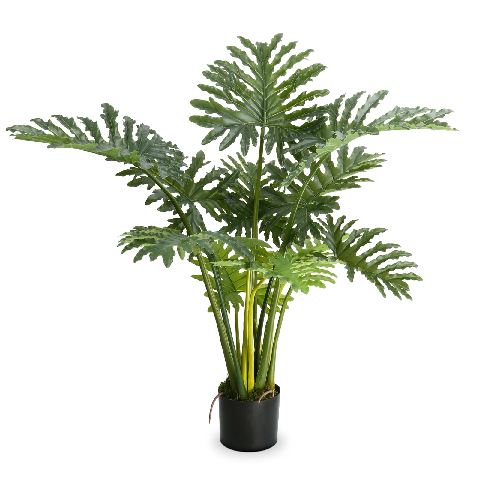 PARMPH Artificial Tree Plant Lacy Tree philodendron Tree 4FT Tall