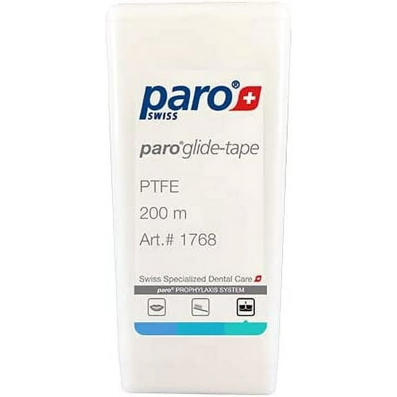 PARO Glide-Tape 200M or 650 Foot, Made from PTFE which Proven to aid Oral Hygiene