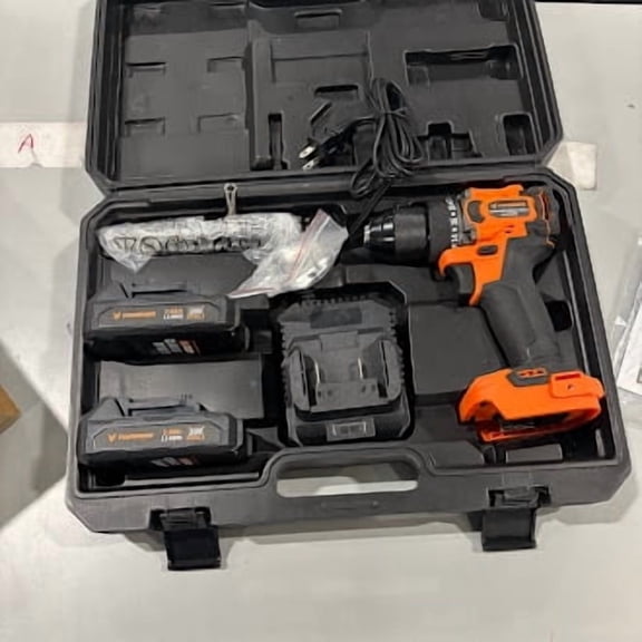 PARRIOR 20V CORDLESS IMPACT DRILL - ORANGE/BLACK