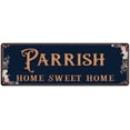 thumbnail image 1 of PARRISH Home Sweet Home Victorian Look 8x24 Metal Sign 108240046759, 1 of 1