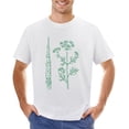 thumbnail image 1 of PARSLEY Men’s Graphic T-shirt Vintage Short Sleeve Sport Tee White 2XL, 1 of 5