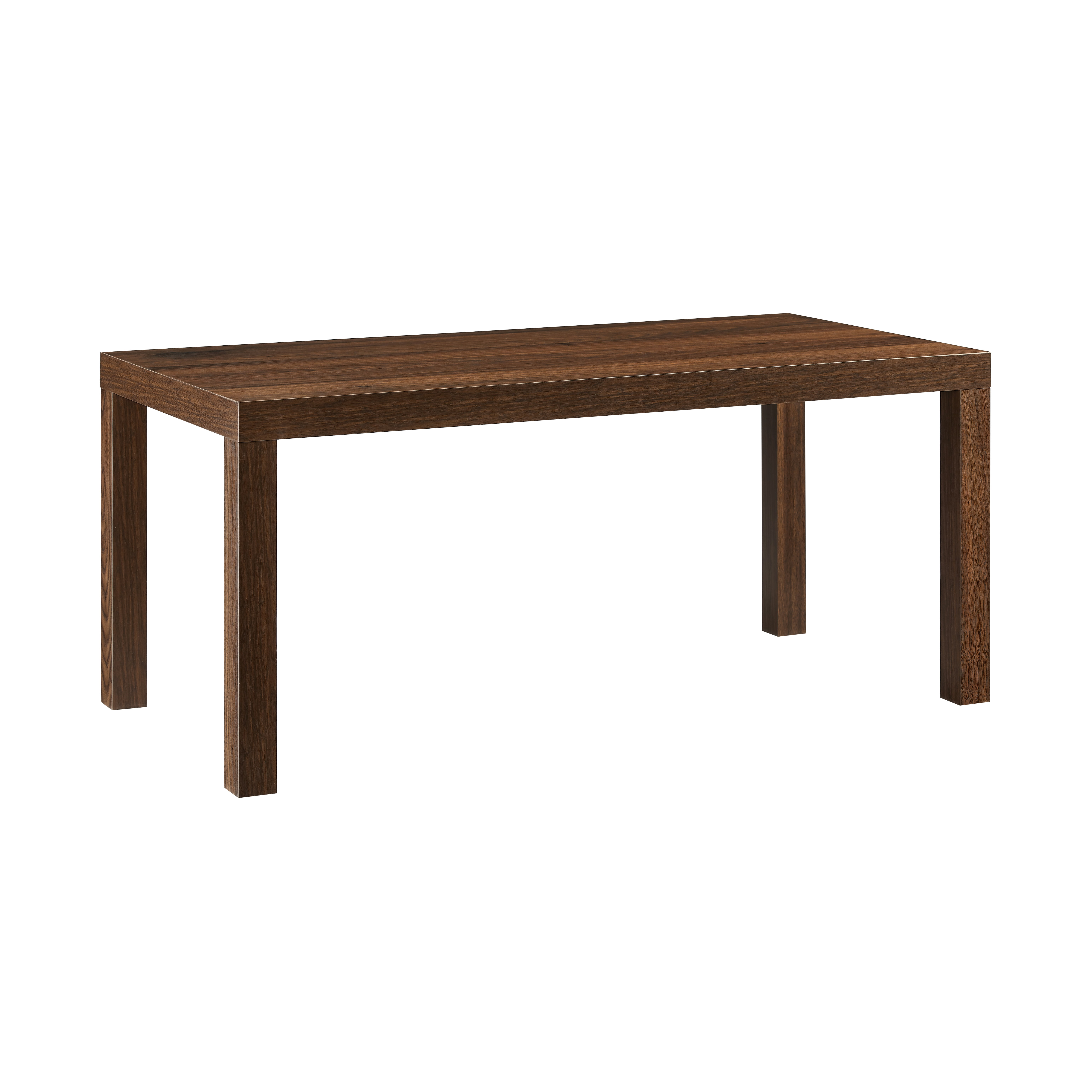 ainstays Parsons Coffee Table, Walnut