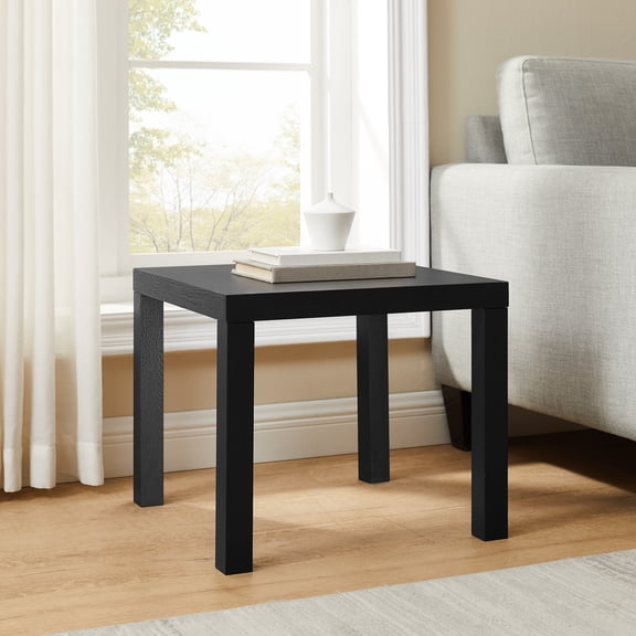 Mainstays Parson End Table, Black Finish
