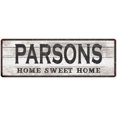 thumbnail image 1 of PARSONS Home Sweet Home Country Look Gift 6x18 Metal Sig 206180045713, 1 of 1