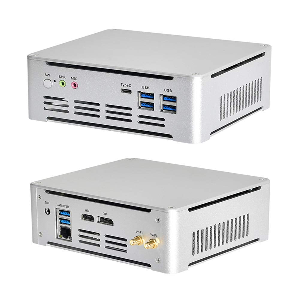 PARTAKER Mini PC, Desktop Computer, Core i7 7820HK Processor, Windows ...