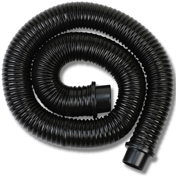 ALL PARTS ETC. 2-1/2" x 10 ft Vacuum Dust Collection Hose Compatible with Wet/Dry Shop Vacuums, Woodworking Dust Collection, Cabinet Maker & Carpenter Tools Heavy Duty Crush Resistant Hose
