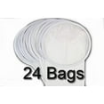 thumbnail image 1 of ALL PARTS ETC. 24 Pack of Micro Filtration Allergen Paper Vacuum Bags Compatible with GV 6 Quart Backpack Vacuum Cleaner Using This Short Round Top Style and Tristar Canister Vacuum, 1 of 2