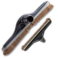 thumbnail image 1 of ALL PARTS ETC. Commercial Heavy Duty Hard Wood Tile Floor Brush 14” Wide with Bumper for Natural Horsehair Soft Bristles Hoover, Sanitaire, Carpet Pro, Proteam Back Pack Vacuums and more, 1 of 7