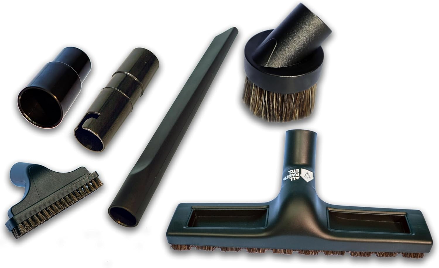 ALL PARTS ETC. Vacuum Attachment Kit 1-3/8" 1-1/4" 1-1/2" Floor Brush ...