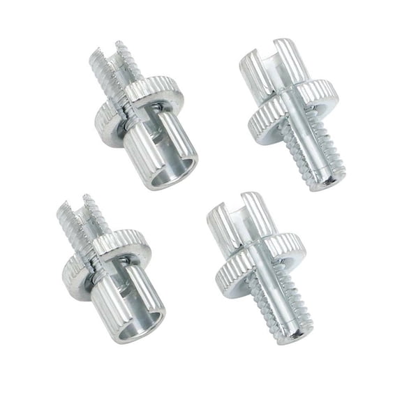 PARTSIVIA 4Pcs 8mm Brake Clutch Cable Adjuster Nut M8 For Honda Yamaha Kawasaki,Silver