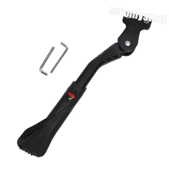 PARTSIVIA Adjustable E-Bike Kickstand,Universal for 16-26 Inch 40mm Direct Mount Side Kick Stand Heavy Duty