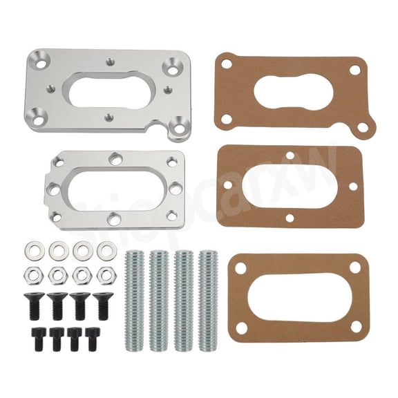 PARTSIVIA Carburetor Adapter Plate Gasket Kit for Mazda B2000 B2200 1984-93 Replace #99004.675