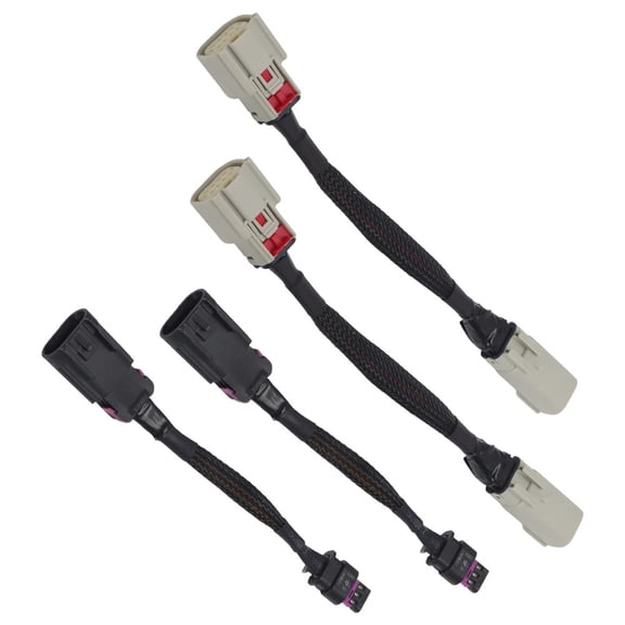 PARTSIVIA Headlight Conversion Harness for 2014-2020 Dodge Durango Factory HID to 2021+ Halogen Turn Bulb Headlight