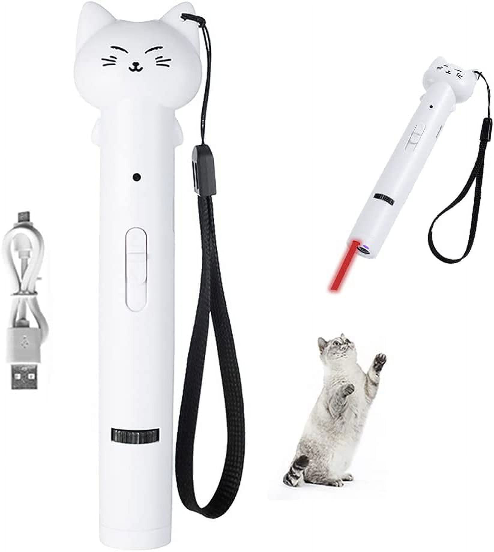 PARTSPOWER Laser Pointer Interative Cat Toy for Cats to Chase
