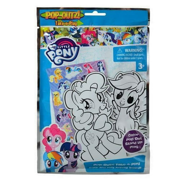 PARTY FAVORS My Little Pony Take 'n Play in foil bag