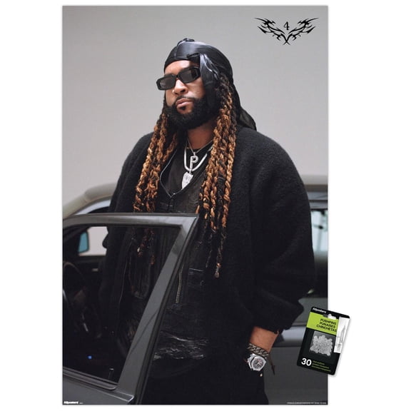 PARTYNEXTDOOR - 4 Wall Poster with Push Pins, 22.375" x 34"
