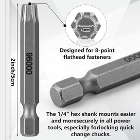 8 Point Star Bit