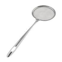 PASILI 1 Pcs Stainless Steel Fine Mesh Oil Strainer Flour Strainer Hot Pot Colander Foam Scoop Skimmer Spoon Kitchen Tools