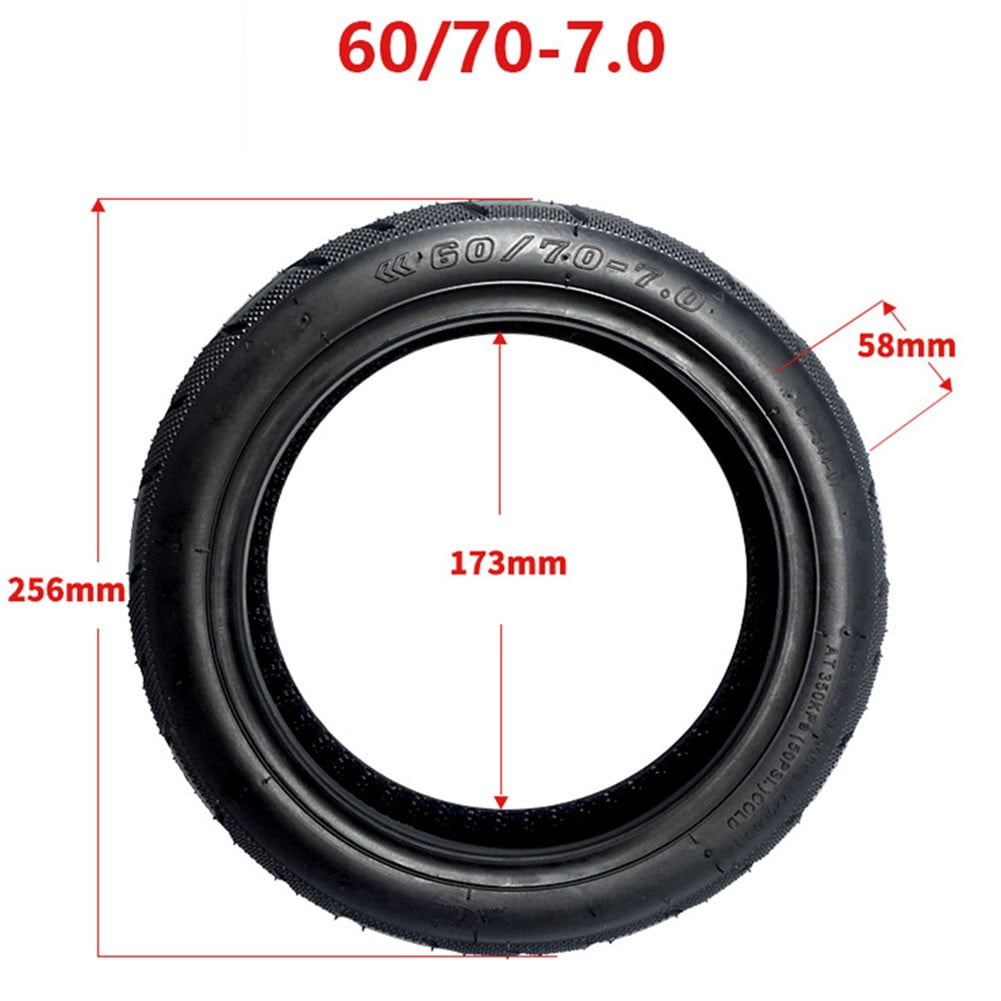 Pneu Plein 10 Pouces ANSENI Pour Trotinette Xiaomi Scooter 4 Pro/Pro Max - Anti-Crevaison Et Anti-Dérapant