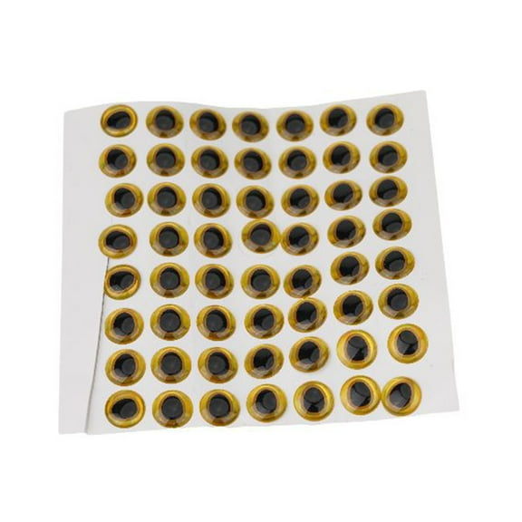 PASILI 100Pcs/Lot Fishing Lure Eyes Fish Eye For Fly Tying 3D-Holographic Stickers 6/8/10/12Mm Diy Fishing Gear Lure Eyes Accessories