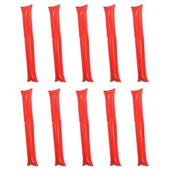 PASILI 10Pcs Cheering Inflatable Wand Game Fans Cheering Props