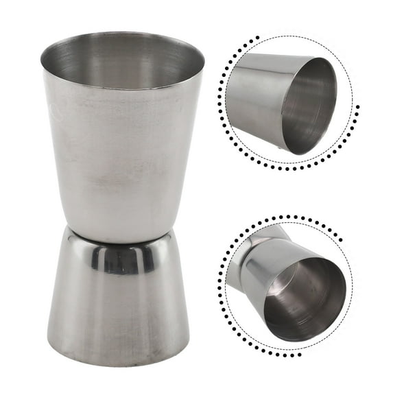PASILI 15/30Ml Cocktail Bar Jigger Stainless Steel Japanese Design Jigger Double Spirit Measuring Cup For Home Bar Party Bar Accessorie