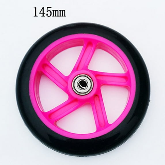 PASILI 1Pc Scooter Wheel 6 Inch Wheels Wheelchair Front Wheels With Bearing 145Mm Skate Wheel Scooter Wheel Replace Scooter Accessories