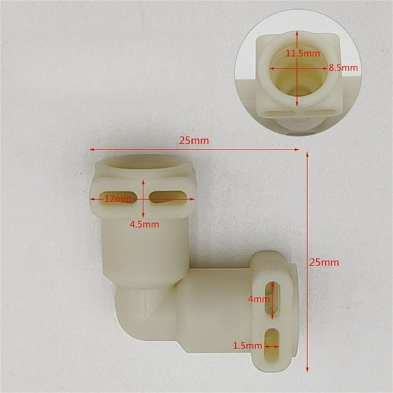 PASILI 1Pcs Coffee Machine Connector Two-Way Three-Way Interface Electromagnetic Valve Connector Water Pipe Adapter Accessories