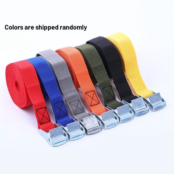 PASILI 2Mx25Mm Ratchet Belt Strapping Cargo Webbing Cargo Straps Zinc Iron Buckle