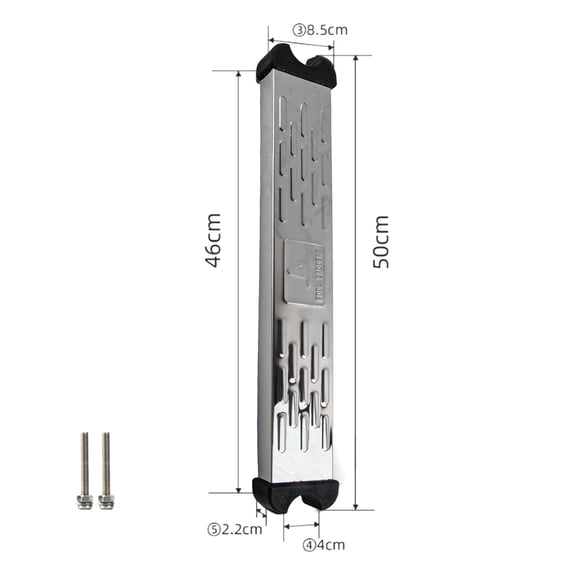 PASILI 304 Stainless Steel Pool Ladder Steps With Non-Slip Rubber Pads
